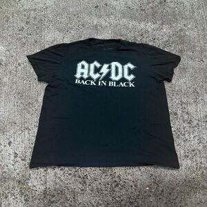 Black 'Back in Black' Tee